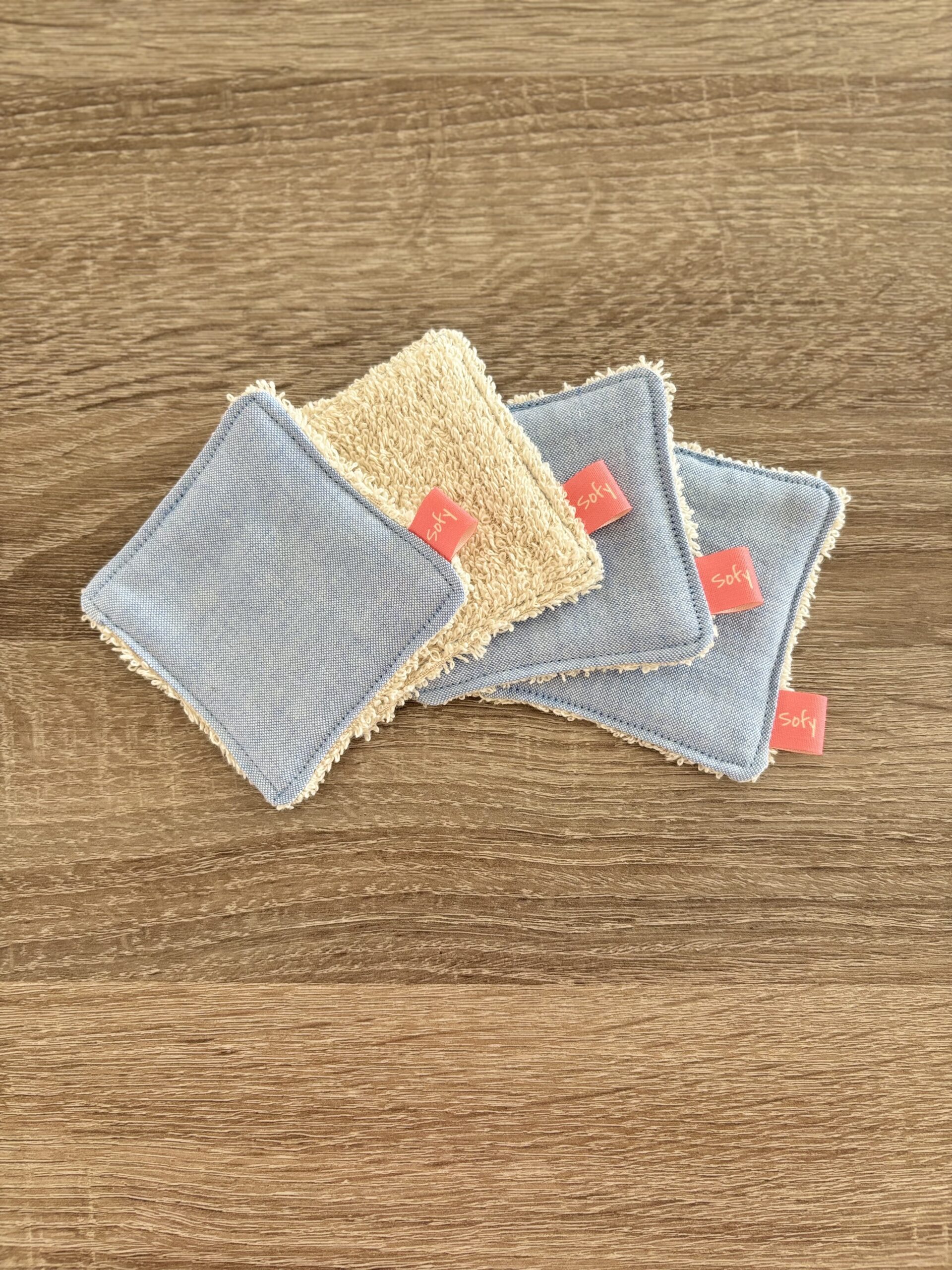 Lot de 4 lingettes nettoyantes