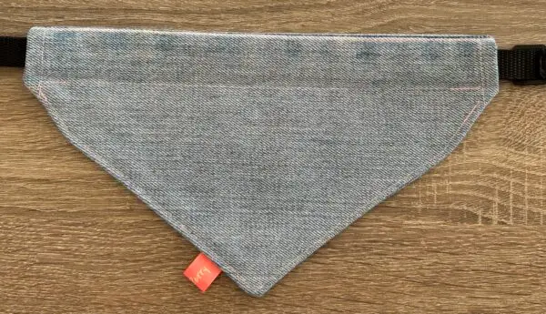 Bandana pour chien avec broderie "fashionista"