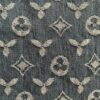 Bandana imitation Louis Vuitton à résilles – Image 3