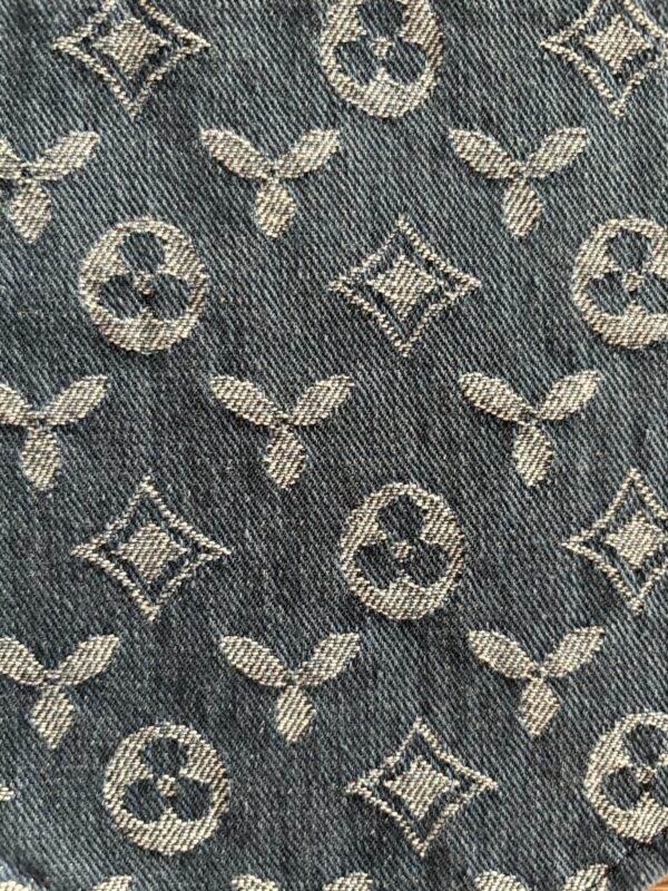 Bandana imitation Louis Vuitton à résilles – Image 3