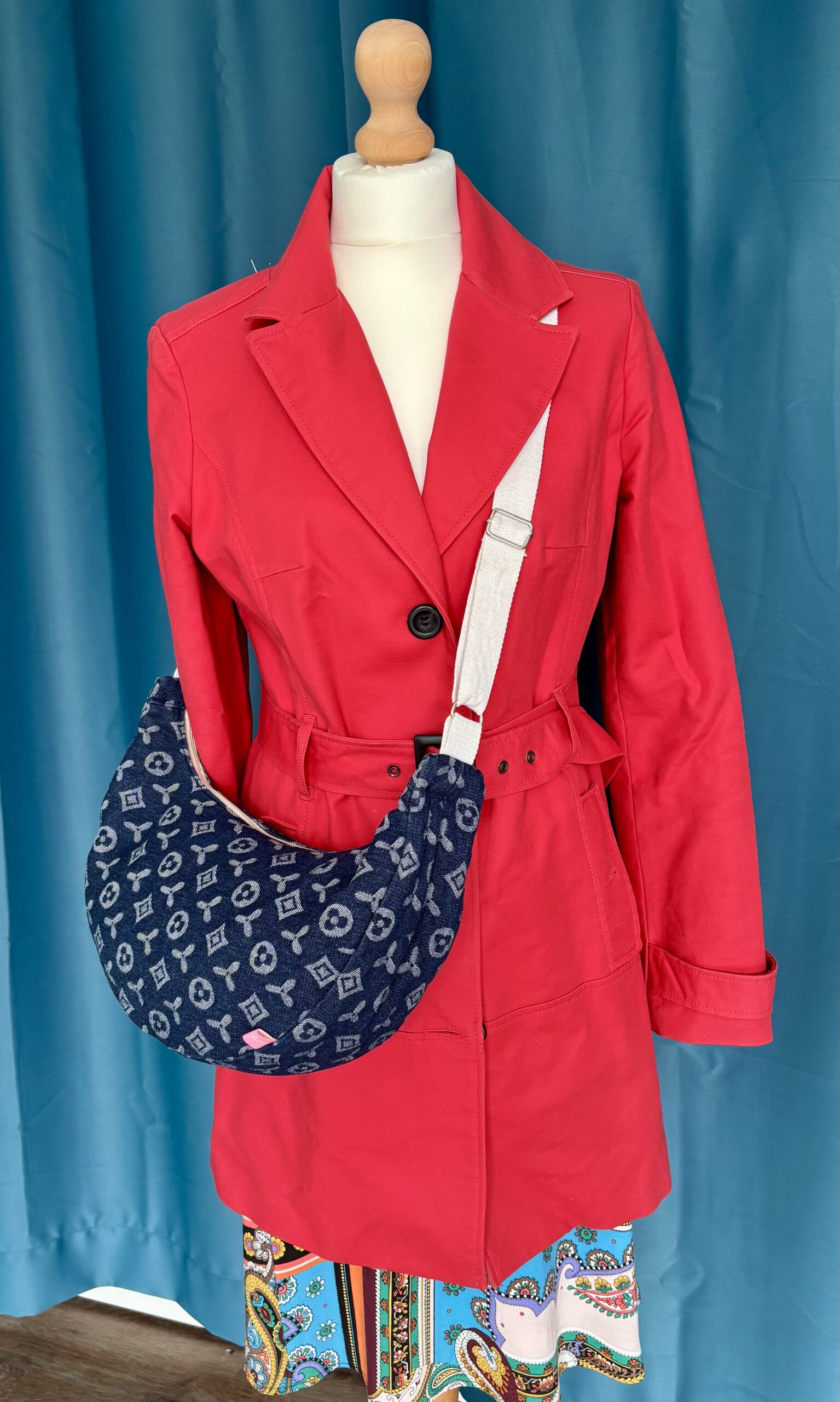 Sac à main demi-lune "LV" – Image 6